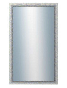 DANTIK - Zarámované zrcadlo - rozměr s rámem cca 60x100 cm z lišty PAINT modrá velká (2963)