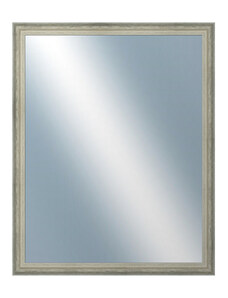 DANTIK - Zarámované zrcadlo - rozměr s rámem cca 40x50 cm z lišty DELFINO stříbrná (2897)