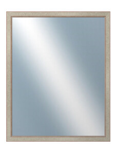 DANTIK - Zarámované zrcadlo - rozměr s rámem cca 40x50 cm z lišty TOMAS stříbrná (2935)