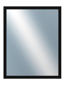 DANTIK - Zarámované zrcadlo - rozměr s rámem cca 40x50 cm z lišty PERLA černá lesklá vysoká (2548)