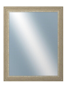 DANTIK - Zarámované zrcadlo - rozměr s rámem cca 40x50 cm z lišty LYON stříbrná (2704)