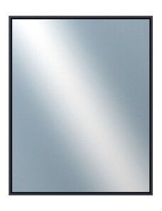 DANTIK - Zarámované zrcadlo - rozměr s rámem cca 40x50 cm z lišty Hliník černá | P02-021 (7002021)
