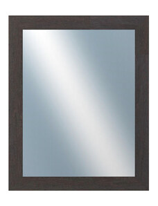 DANTIK - Zarámované zrcadlo - rozměr s rámem cca 40x50 cm z lišty RETRO tmavě šedá (2529)