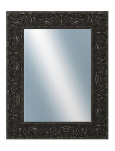 DANTIK - Zarámované zrcadlo - rozměr s rámem cca 40x50 cm z lišty PRAHA černá (2753)
