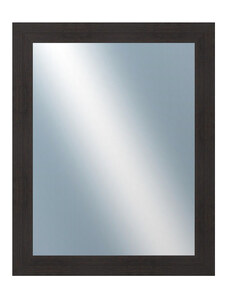DANTIK - Zarámované zrcadlo - rozměr s rámem cca 40x50 cm z lišty 4020 hnědá (2767)