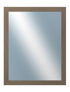 DANTIK - Zarámované zrcadlo - rozměr s rámem cca 40x50 cm z lišty ATHINA hnědá (3041)