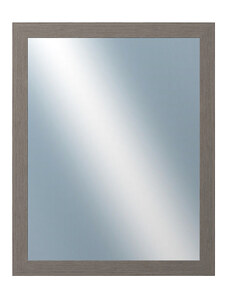 DANTIK - Zarámované zrcadlo - rozměr s rámem cca 40x50 cm z lišty ATHINA šedá (3043)