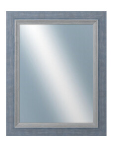 DANTIK - Zarámované zrcadlo - rozměr s rámem cca 40x50 cm z lišty AMALFI modrá (3116)