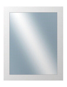 DANTIK - Zarámované zrcadlo - rozměr s rámem cca 40x50 cm z lišty 4020 bílá (2765)