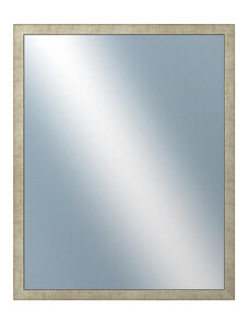 DANTIK - Zarámované zrcadlo - rozměr s rámem cca 40x50 cm z lišty GRAFIC stříbrná vysoká (2673)