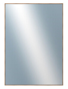 DANTIK - Zarámované zrcadlo - rozměr s rámem cca 50x70 cm z lišty Hliník wenge | P273-515 (7273515)