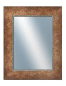 DANTIK - Zarámované zrcadlo - rozměr s rámem cca 40x50 cm z lišty TOMAS bronz velká (3029)