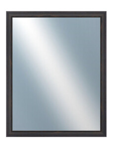 DANTIK - Zarámované zrcadlo - rozměr s rámem cca 40x50 cm z lišty DELFINO hnědá (2899)