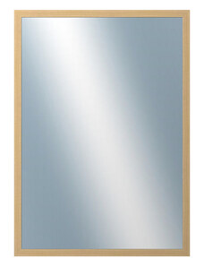 DANTIK - Zarámované zrcadlo - rozměr s rámem cca 50x70 cm z lišty KASSETTE jasan (2860)
