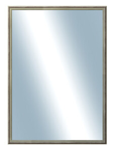 DANTIK - Zarámované zrcadlo - rozměr s rámem cca 50x70 cm z lišty Y-ka fialová linka (3129)