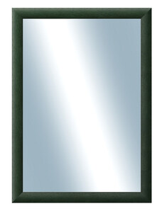 DANTIK - Zarámované zrcadlo - rozměr s rámem cca 50x70 cm z lišty LEDVINKA zelená (1443)