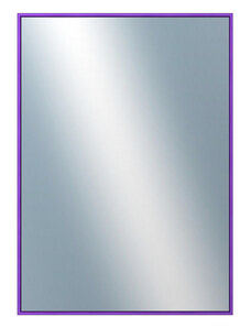 DANTIK - Zarámované zrcadlo - rozměr s rámem cca 50x70 cm z lišty Hliník modrá m. | P02-242 (7002242)