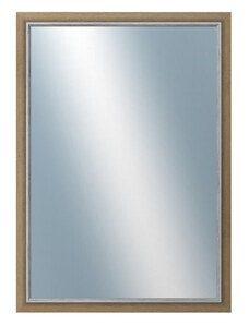 DANTIK - Zarámované zrcadlo - rozměr s rámem cca 50x70 cm z lišty TAIGA béžová (3105)