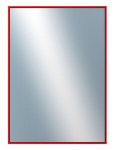DANTIK - Zarámované zrcadlo - rozměr s rámem cca 50x70 cm z lišty Hliník červená P269-210 (7269210)