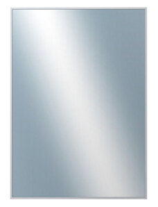 DANTIK - Zarámované zrcadlo - rozměr s rámem cca 50x70 cm z lišty Hliník stříbrná | P22-004 (7022004)