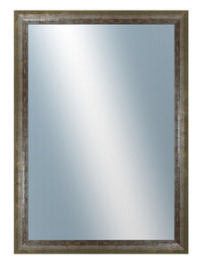 DANTIK - Zarámované zrcadlo - rozměr s rámem cca 50x70 cm z lišty NEVIS zelená (3054)