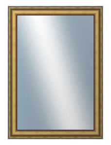 DANTIK - Zarámované zrcadlo - rozměr s rámem cca 50x70 cm z lišty DOPRODEJ|METAL AU prohlá velká (3022)