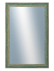 DANTIK - Zarámované zrcadlo - rozměr s rámem cca 40x60 cm z lišty LYON zelená (2706)