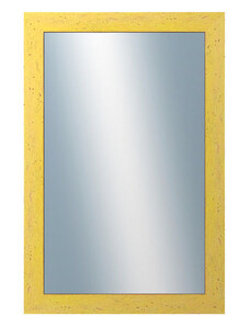 DANTIK - Zarámované zrcadlo - rozměr s rámem cca 40x60 cm z lišty RETRO žlutá (2533)
