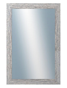 DANTIK - Zarámované zrcadlo - rozměr s rámem cca 40x60 cm z lišty RETRO šedá (2530)