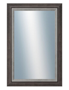 DANTIK - Zarámované zrcadlo - rozměr s rámem cca 40x60 cm z lišty AMALFI černá (3118)