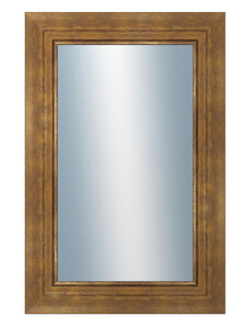 DANTIK - Zarámované zrcadlo - rozměr s rámem cca 40x60 cm z lišty TRITON široký zlatý (2952)