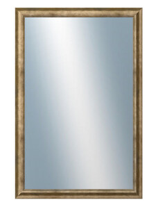 DANTIK - Zarámované zrcadlo - rozměr s rámem cca 40x60 cm z lišty TRITON bílý bronz (2140)
