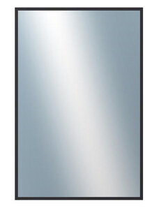 DANTIK - Zarámované zrcadlo - rozměr s rámem cca 40x60 cm z lišty Hliník černá | P03-021 (7003021)