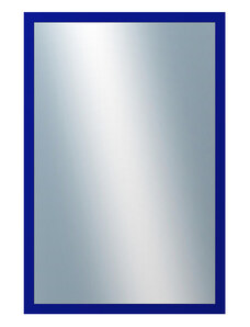 DANTIK - Zarámované zrcadlo - rozměr s rámem cca 40x60 cm z lišty PERLA modrá lesklá vysoká (2877)
