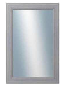 DANTIK - Zarámované zrcadlo - rozměr s rámem cca 40x60 cm z lišty STEP šedá (3019)