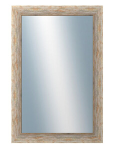 DANTIK - Zarámované zrcadlo - rozměr s rámem cca 40x60 cm z lišty PAINT žlutá velká (2961)