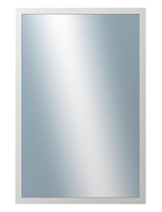 DANTIK - Zarámované zrcadlo - rozměr s rámem cca 40x60 cm z lišty PASTELKA bílá rovná (2596)