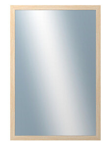 DANTIK - Zarámované zrcadlo - rozměr s rámem cca 40x60 cm z lišty KASSETTE dub bělený (2861)