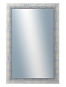 DANTIK - Zarámované zrcadlo - rozměr s rámem cca 40x60 cm z lišty PAINT modrá velká (2963)