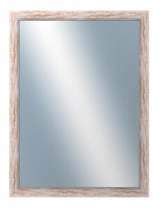 DANTIK - Zarámované zrcadlo - rozměr s rámem cca 60x80 cm z lišty PAINT červená velká (2962)