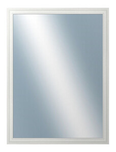 DANTIK - Zarámované zrcadlo - rozměr s rámem cca 60x80 cm z lišty LYON bílá (2666)