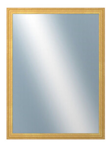 DANTIK - Zarámované zrcadlo - rozměr s rámem cca 60x80 cm z lišty LYON zlatá (2703)