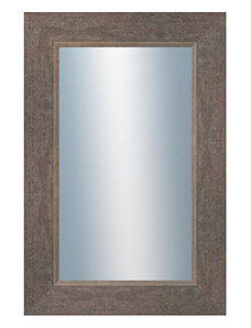 DANTIK - Zarámované zrcadlo - rozměr s rámem cca 40x60 cm z lišty TOMAS šedá velká (3030)