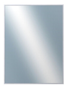 DANTIK - Zarámované zrcadlo - rozměr s rámem cca 60x80 cm z lišty Hliník stříbrná | P03-004 (7003004)