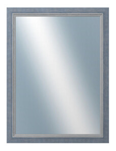 DANTIK - Zarámované zrcadlo - rozměr s rámem cca 60x80 cm z lišty AMALFI modrá (3116)