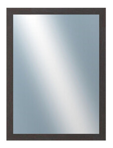 DANTIK - Zarámované zrcadlo - rozměr s rámem cca 60x80 cm z lišty RETRO tmavě šedá (2529)