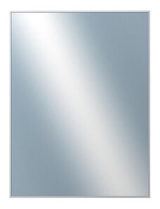 DANTIK - Zarámované zrcadlo - rozměr s rámem cca 60x80 cm z lišty Hliník stříbrná | P22-004 (7022004)