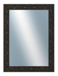 DANTIK - Zarámované zrcadlo - rozměr s rámem cca 60x80 cm z lišty PRAHA černá (2753)