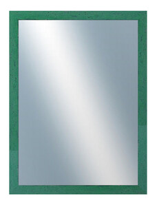 DANTIK - Zarámované zrcadlo - rozměr s rámem cca 60x80 cm z lišty RETRO zelená (2535)
