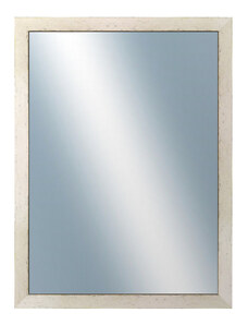 DANTIK - Zarámované zrcadlo - rozměr s rámem cca 60x80 cm z lišty RETRO bílá (2531)
